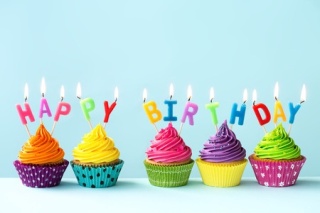 35816867 - happy birthday cupcakes